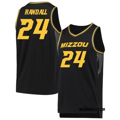 Men's Nicholas Randall Missouri Tigers Replica Basketball Jersey - Black
