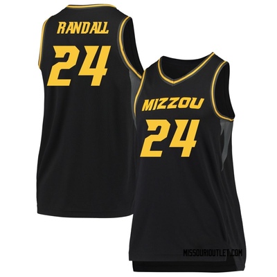 Women's Nicholas Randall Missouri Tigers Replica Basketball Jersey - Black