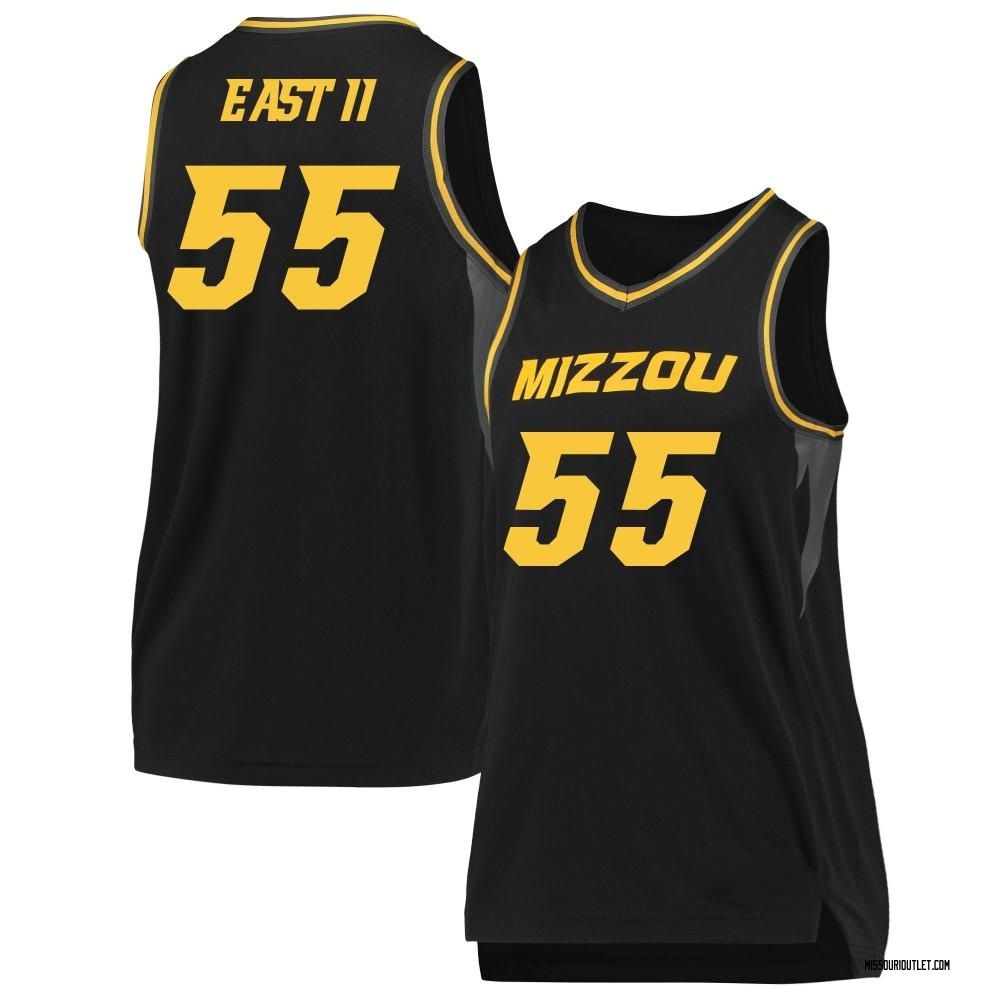 Women's Sean East II Missouri Tigers Replica Basketball Jersey - Black