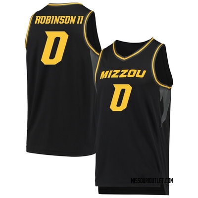 Youth Anthony Robinson II Missouri Tigers Replica Basketball Jersey - Black
